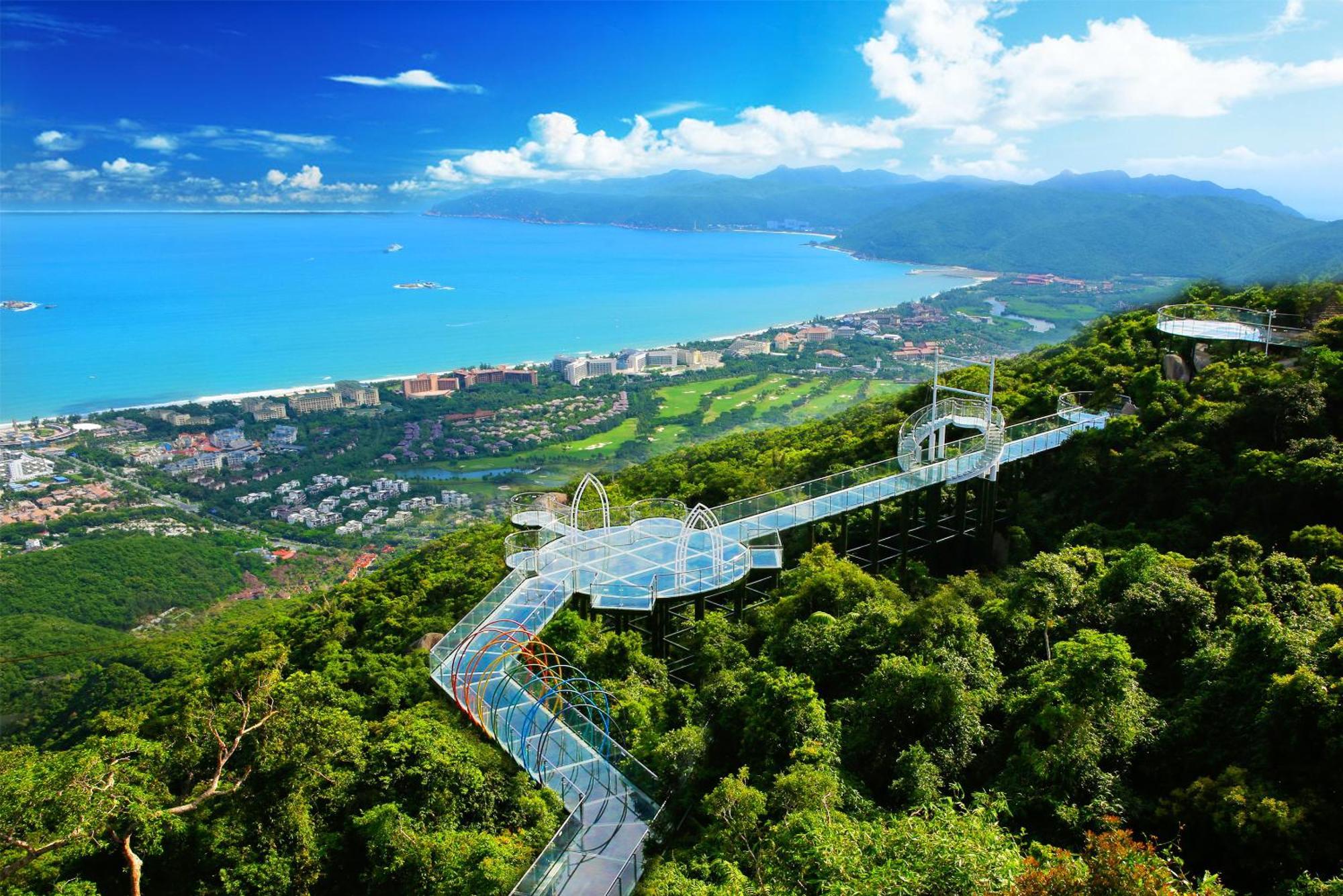 Yalong Bay Earthly Paradise Birds Nest Resort （Mountain Villas) Sanya Exterior photo